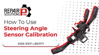 How to Use Steering Angle Sensor Calibration Function on SDS | 2009 Jeep Liberty