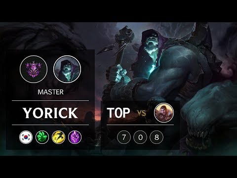 Yorick Top vs Jayce - KR Master Patch 9.6