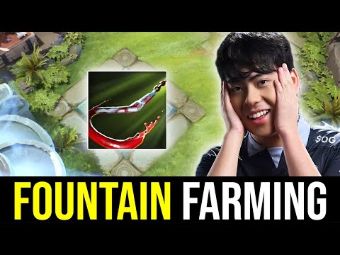ANA Fountain Farming with PUDGE CARRY DOTA 2