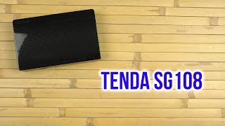 Tenda SG108 - відео 1