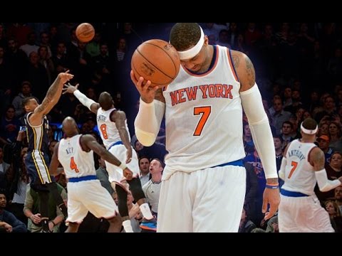Carmelo Anthony Full Highlights 11.14.2014 vs Jazz - 46 Pts, 7 Rebs - Sick!