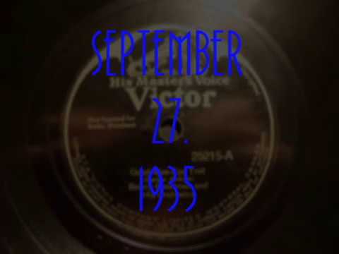 78rpm: Good Bye - Benny Goodman and his Orchestra, 1935 - Canadian Victor 25215