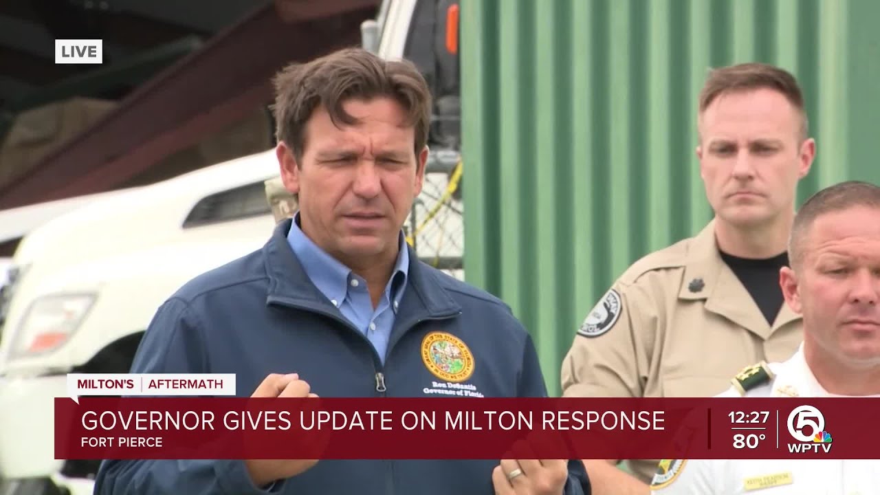 At least 5 dead in St. Lucie Co., according to DeSantis and sheriff