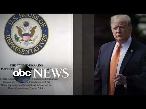 House releases impeachment report released House releases impeachment report released