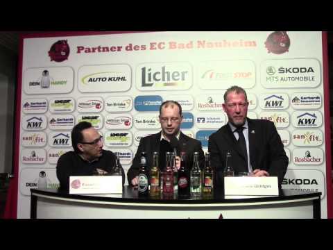 27.01. Pressekonferenz - EC Bad Nauheim - Löwen Frankfurt