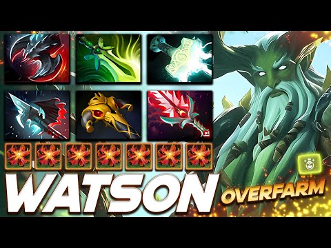 Watson Nature's Prophet Overfarm Super Carry - Dota 2 Pro Gameplay [Watch & Learn]