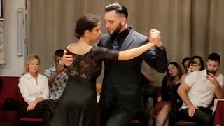 Natasha Arape y Juan Seliman. No nos veremos más (D'Arienzo) Doso milonga 30dic22 (1/3
