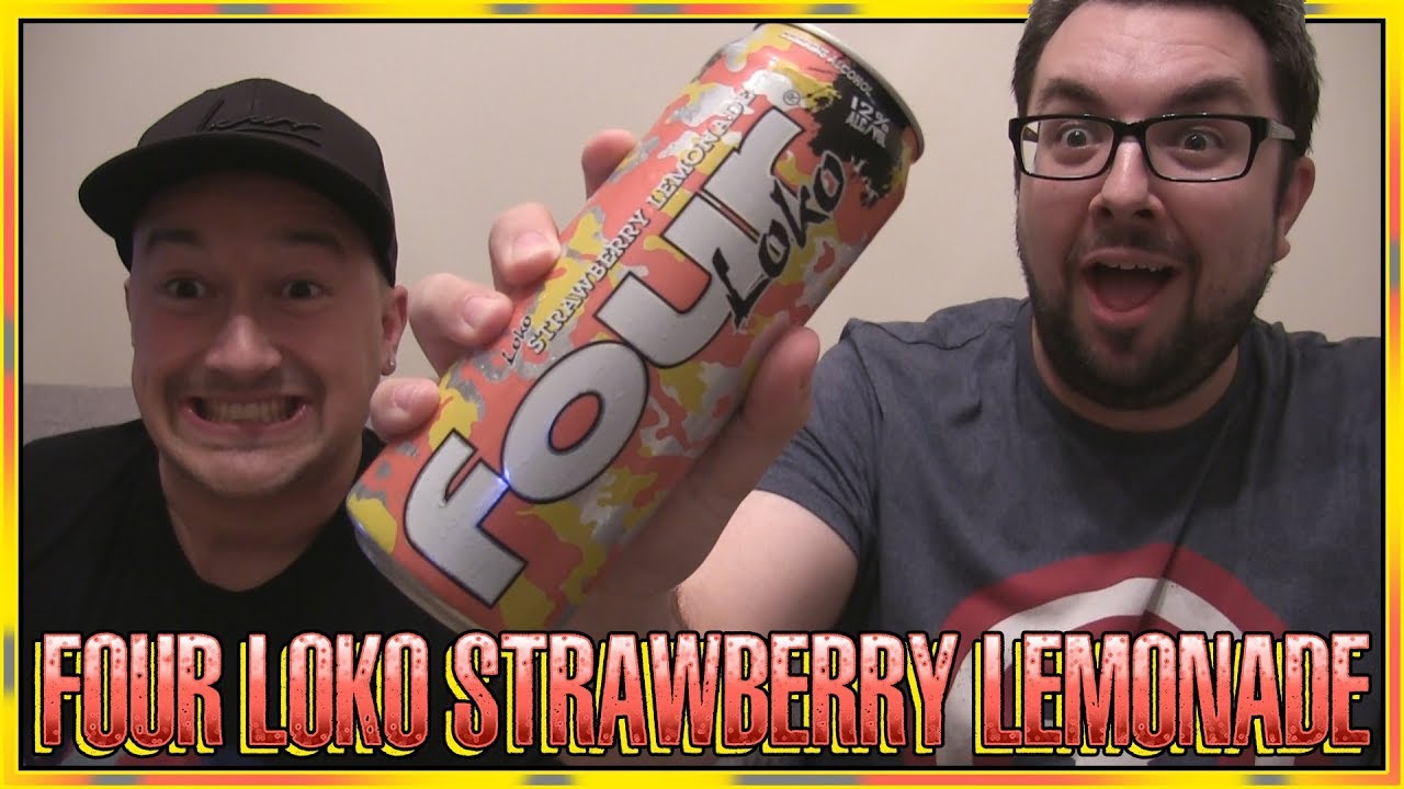 Four Loko Strawberry Lemonade Review