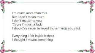 Deadstar Assembly - Precious Nothing Lyrics