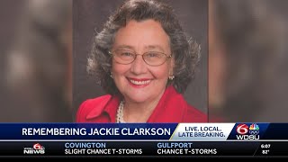 Jackie Clarkson laid to rest today