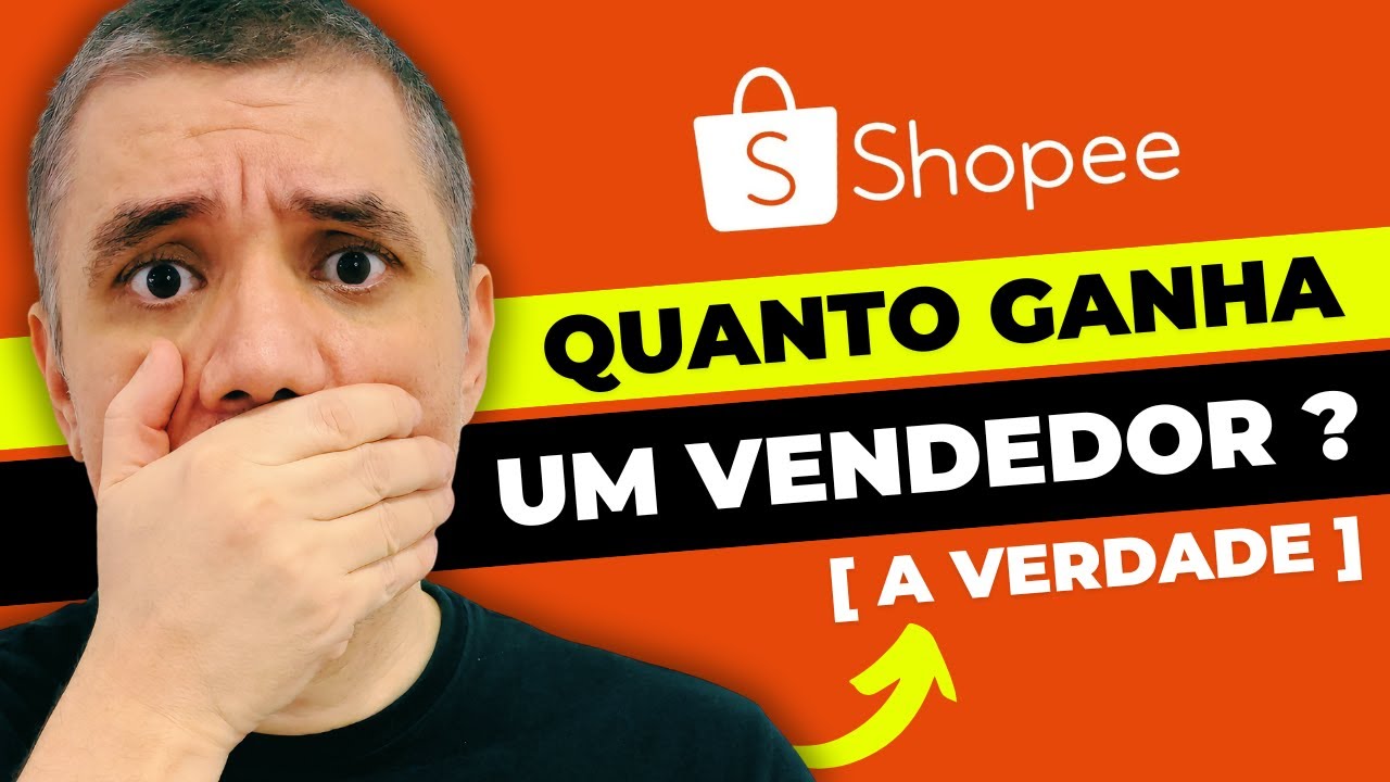 Quanto GANHA um Vendedor na Shopee ( e quanto Custa DE VERDADE Vender na Shopee )
