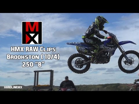 HMX RAW Clips | Brookston (10/4) - 250 "B" | HardlineMX