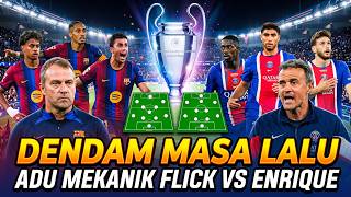 Download lagu PSG VS BARCELONA: Taktik Garis Tinggi Flick Melawan Kecepatan Kilat Enrique mp3