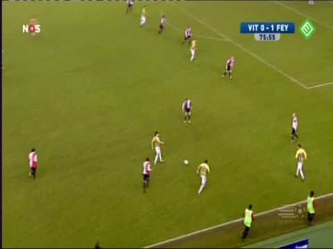 Eredivisie 2009 : J13 : Vitesse - Feyenoord : 1-1