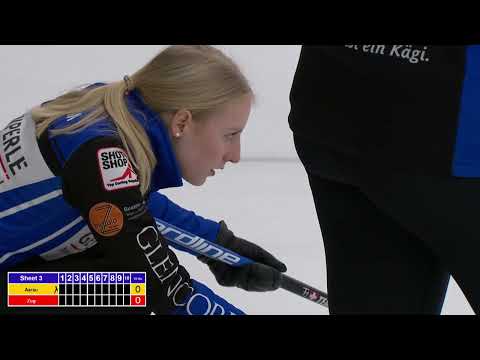 Curling Elite Schweizermeisterschaft 2023: Finalspiel Aarau (Tirinzoni) vs Zug (Hürlimann)