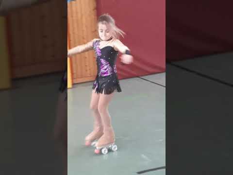 Rollkunstlauf Kür Training