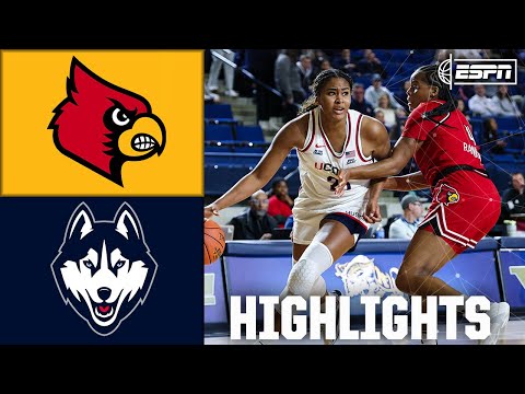 Armed Forces Classic: Louisville Cardinals vs. UConn Huskies | Full Game Highlights | ESPN CBB