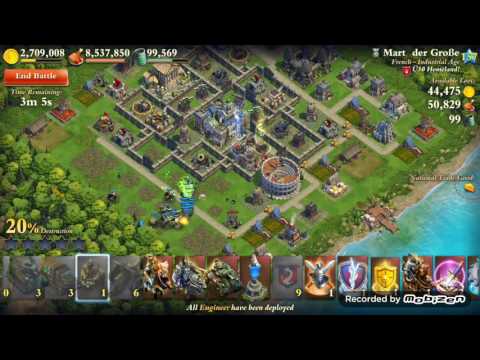 DomiNations - 12.09.2016 - War Attack - Shiva vs #8 Matt der Grobe (Ü30 Homeland!).