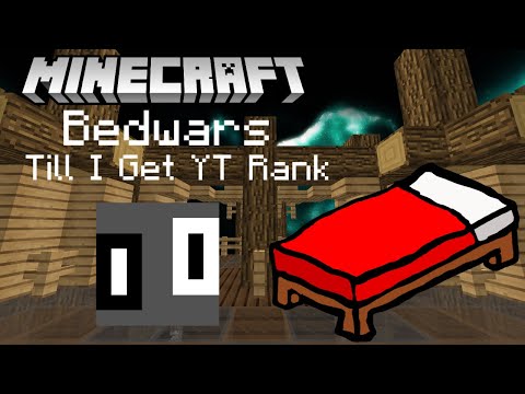 INSANE! Playing Bedwars to Achieve YT Rank
