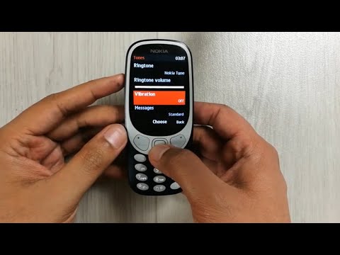 Vibration Settings in Nokia 3310 - How to Turn On Vibration in Nokia