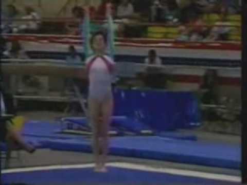 Kim Kelly - 1990 US Nationals Event Finals - Floor Exercise