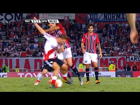 Gols River Plate 1 X 1 São Paulo NARRAÇÃO ARGENTINA Libertadores 10.03.2016
