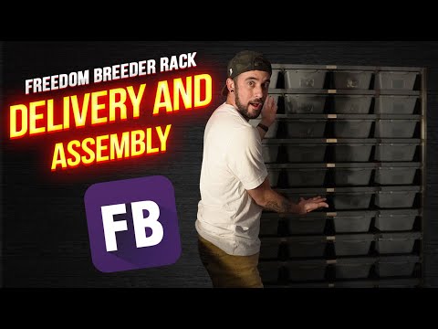 Freedom Breeder Rack Assembly!