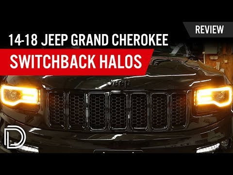 2014-2018 Jeep Grand Cherokee Switchback DRL LED Halos by Diode Dynamics