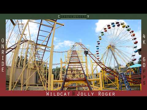 On-ride point of view of Wildcat