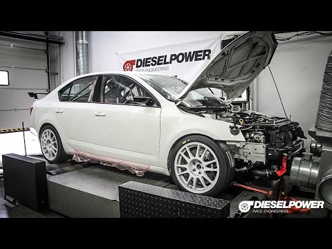 2016 ŠKODA Octavia Cup DYNO RUN by DIESELPOWER www.dp-race.com