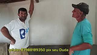Olha como tá ficando o fogão de seu Duda