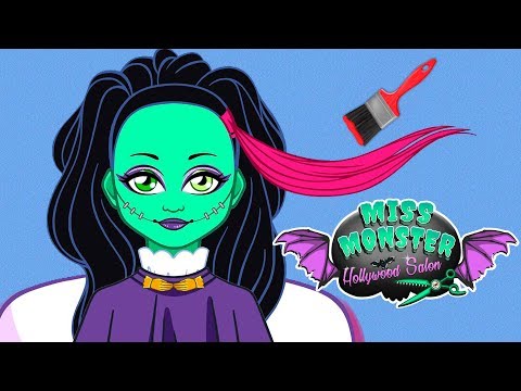 Fun Girl Care Game Miss Monster Hollywood Salon