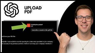 How To Upload PDF On ChatGPT (Step By Step)