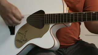Video thumbnail for GRETSCH G5022 Rancher White Falcon 2020 Soundcheck by Tamás Pógyor