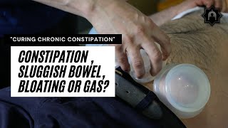 Constipation , Slow Sluggish Bowel, Bloating or Gas - CUPPING THERAPY!