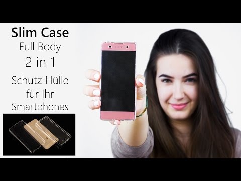 2 in 1 Handyhülle Cover Case volle Abdeckung TPU schützt Vorder- und Rückseite