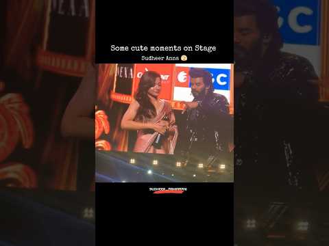 Sudigali Sudheer and Rashmikamandana cute funny on Siima stage #sudigalisudheer #siima2025 #rashmika