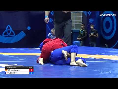 1/4 ♀GPGI - 58 kg: M. MONTERO (ESP) v. T. SONIA (FRA)