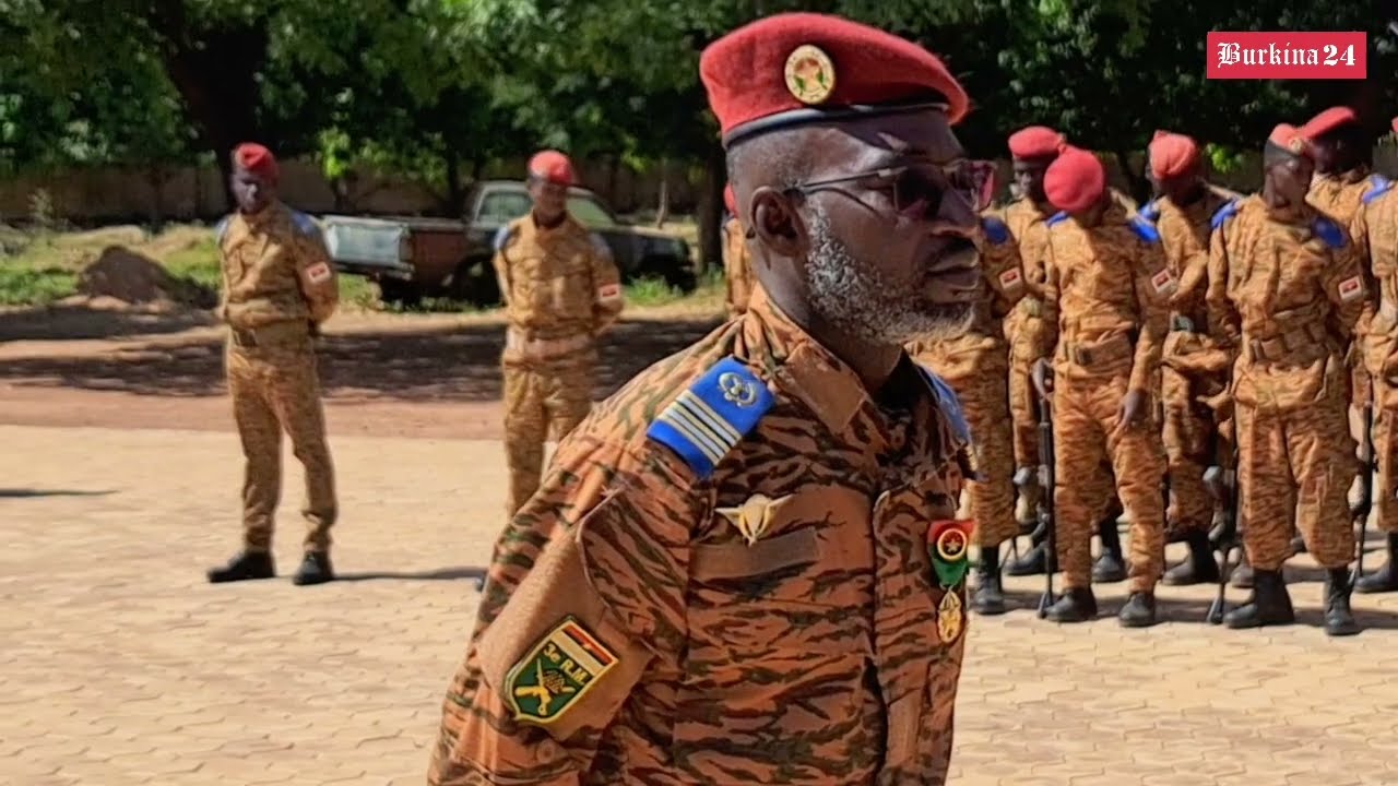 « Je suis fier d'être votre chef »,( LCL Ouédraogo Armand Michel)