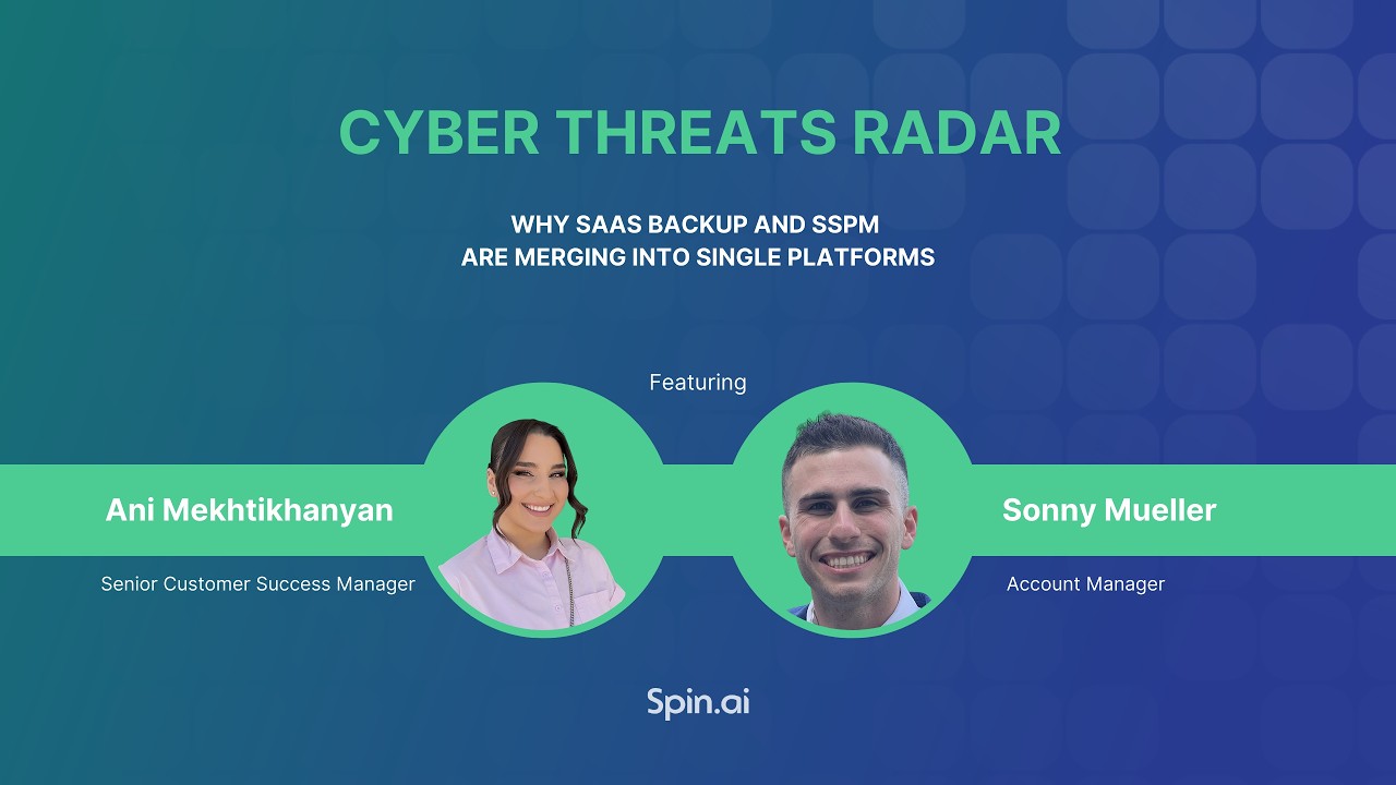 Why SaaS Backup and SSPM Are Merging Into Single Platforms