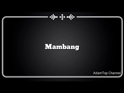 (Lirik Video) Mambang - Altimet