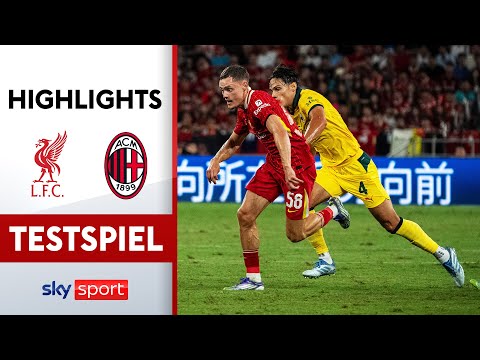 Kurioses 6-Tore-Fest bei Wirtz' Startelf-Debüt | FC Liverpool - AC Mailand | Highlights