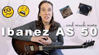 Video thumbnail for Ibanez AS 50 - gear talk and much more....☕️🎸 by Tina Jäckel