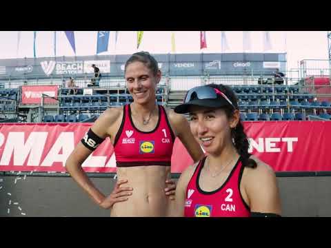 Beach Pro Tour Jurmala 2022 | CAN Melissa/Pavan | FINAL day