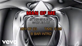 Gary Allan - Man Of Me (Karaoke)