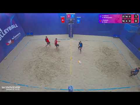 12:50 Y. Sulyma / Y. Yevdokymov - I. Datsiuk / O. Kulyk 02.11.2022 | Winners Beach Volleyball