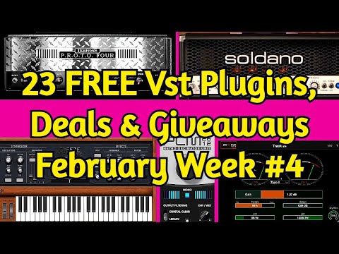 23 Best FREE Audio VST PLUGINS, Mega DEALS & Giveaways - February 2021 Week #4 - amnerhunter.com