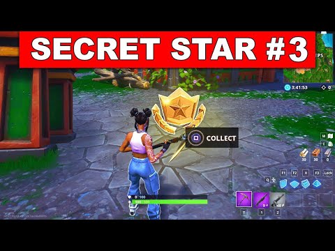WEEK 3 SECRET BATTLE STAR LOCATION GUIDE! - Fortnite Find the Secret Battle Star in Loading Screen 3
