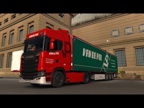 ETS 2 1.35 - SCANIA S580 V8 - Trip: Hanover - Hamburg