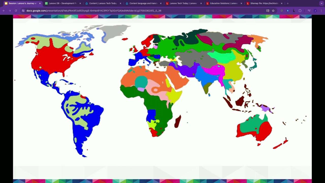 Case Study -Lenovo's Journey with Drupal and Creating 100 Language Specific Sites